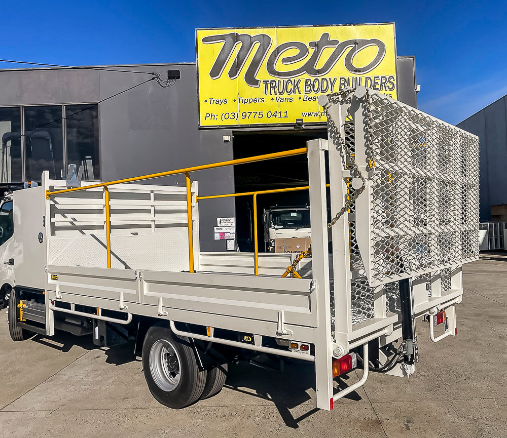 Custom service body equipment and power fit-out built by Metro Truck Body Builders in Seaford Victoria